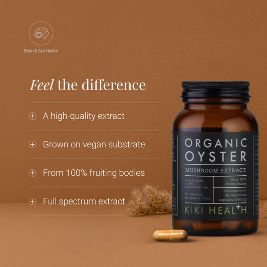 KIKI Health Organic Oyster Vegicaps