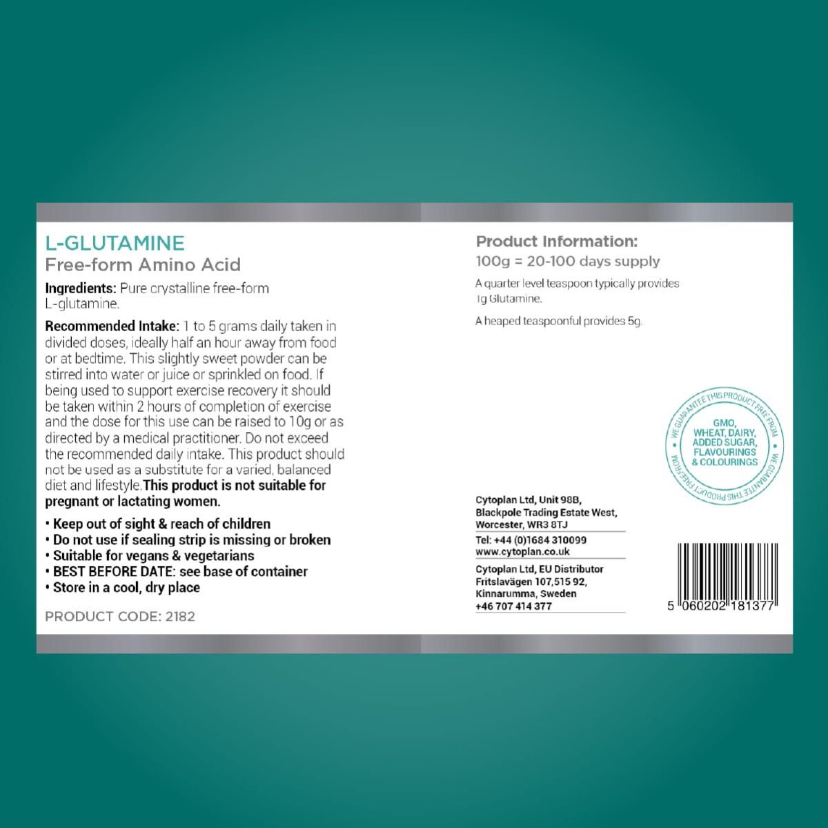 Cytoplan L-Glutamine