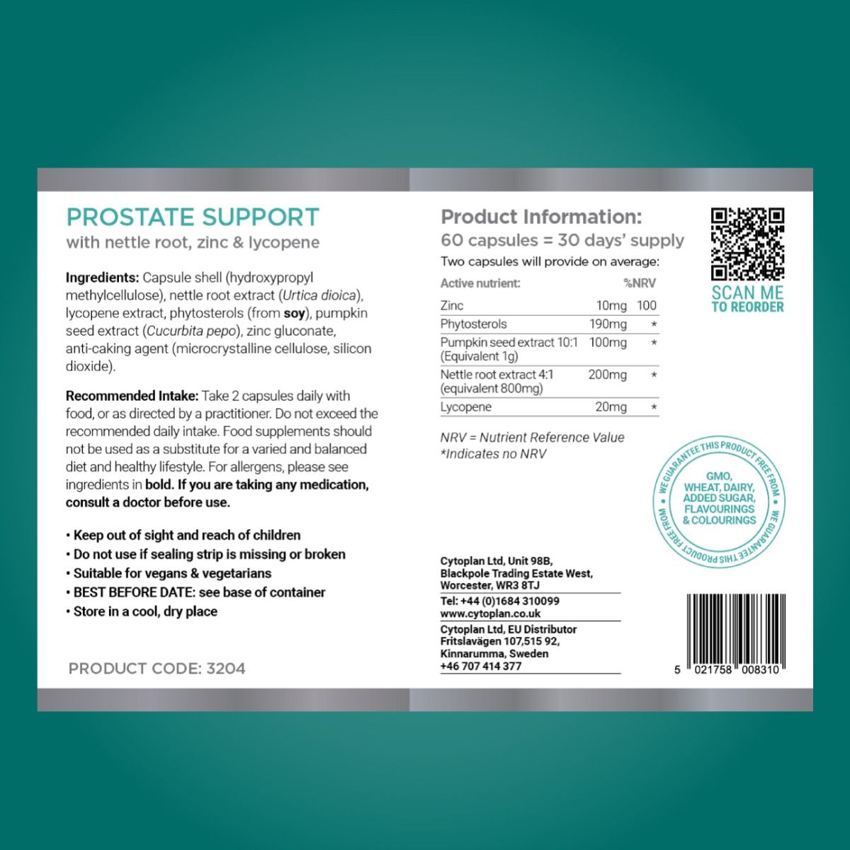 Cytoplan Prostate Support