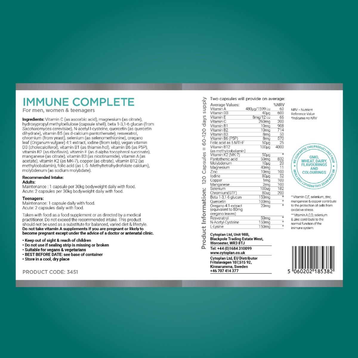 Cytoplan Immune Complete