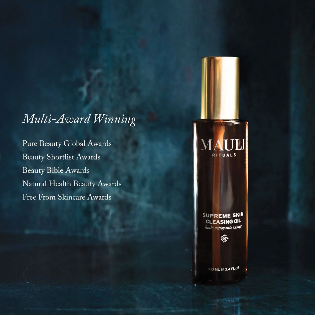 Mauli Rituals Supreme Skin Cleansing Oil + Muslin Cloth