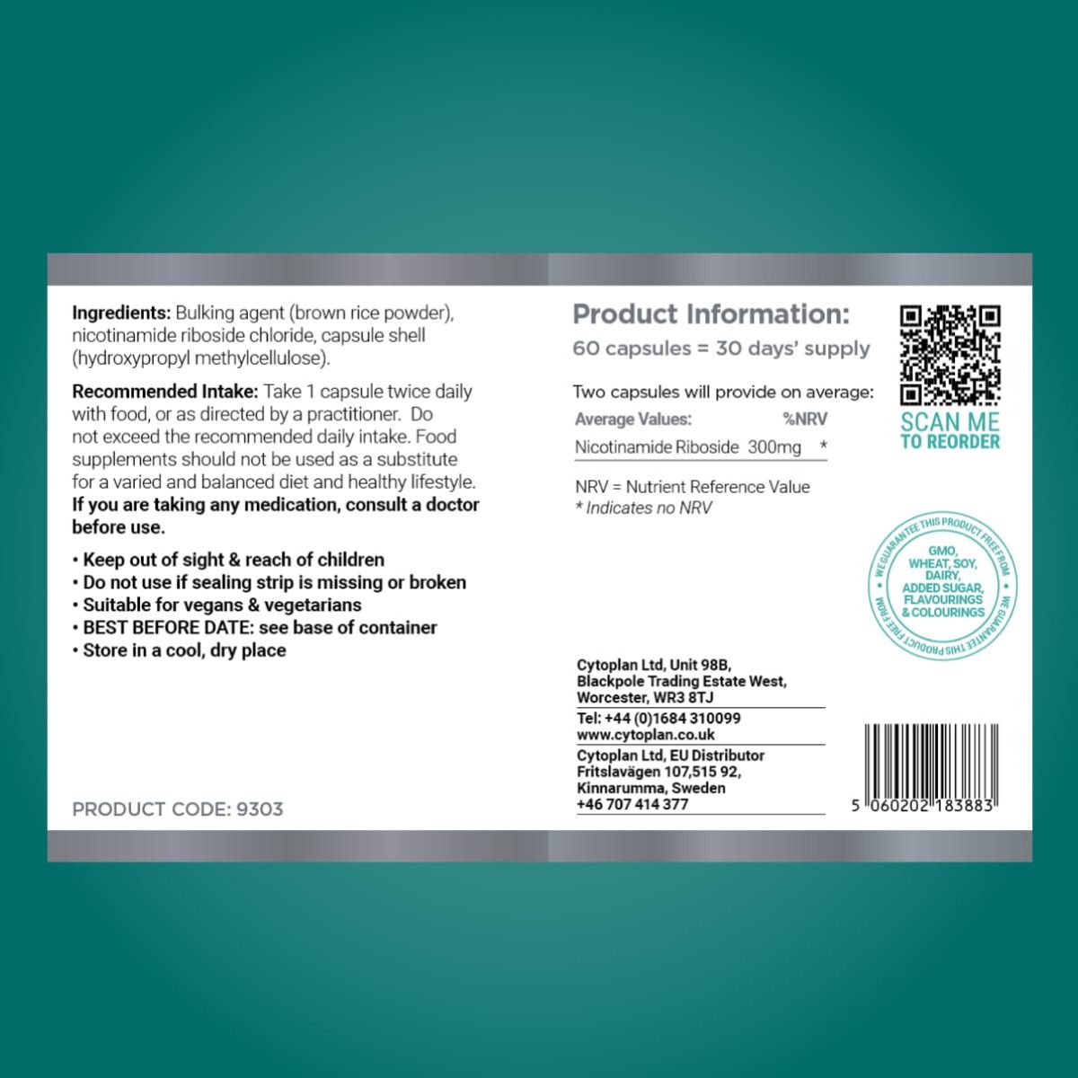 Cytoplan Nicotinamide Riboside