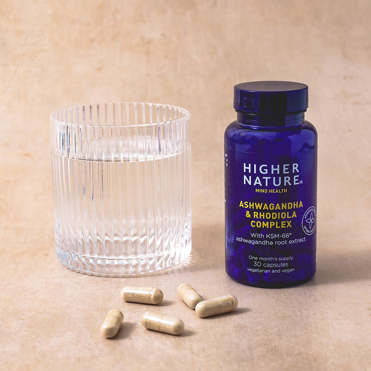 Higher Nature Ashwagandha & Rhodiola Complex
