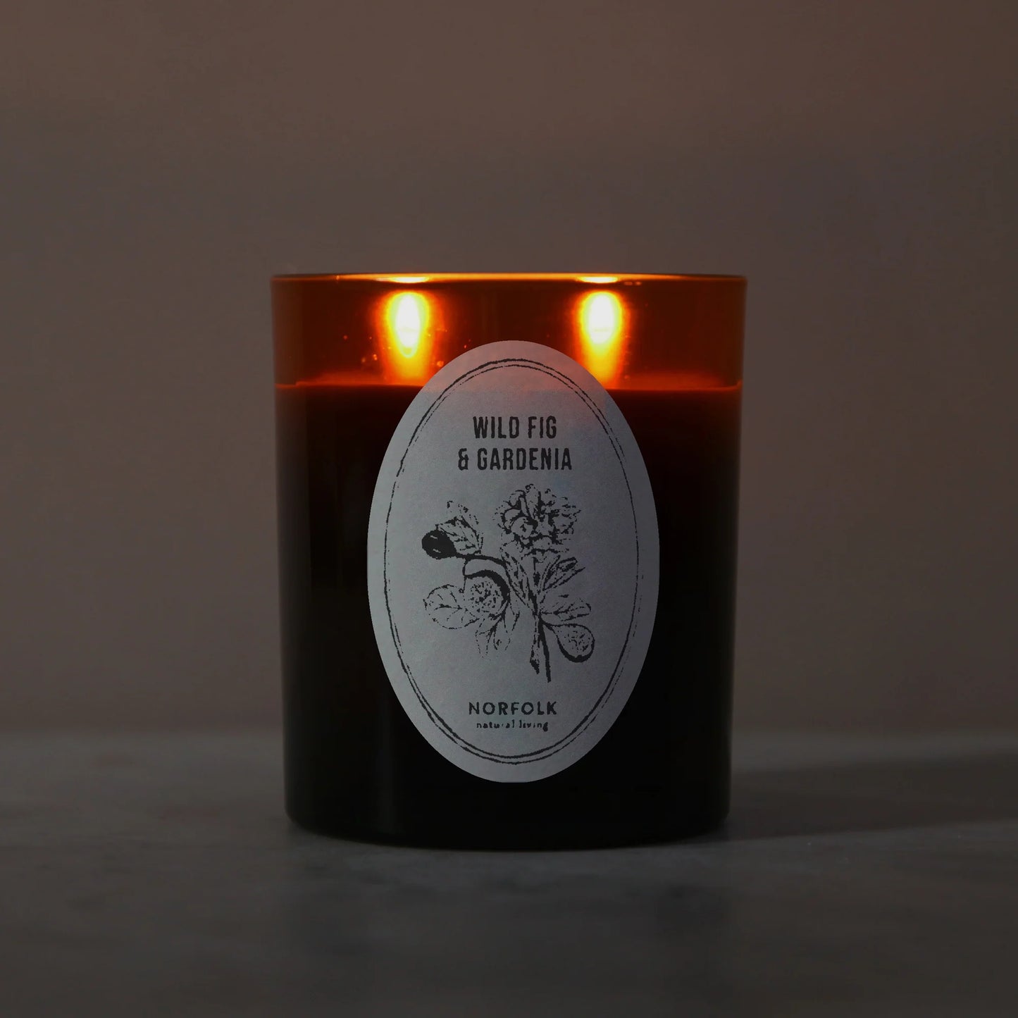 Norfolk Natural Living Wild Fig and Gardenia Candle