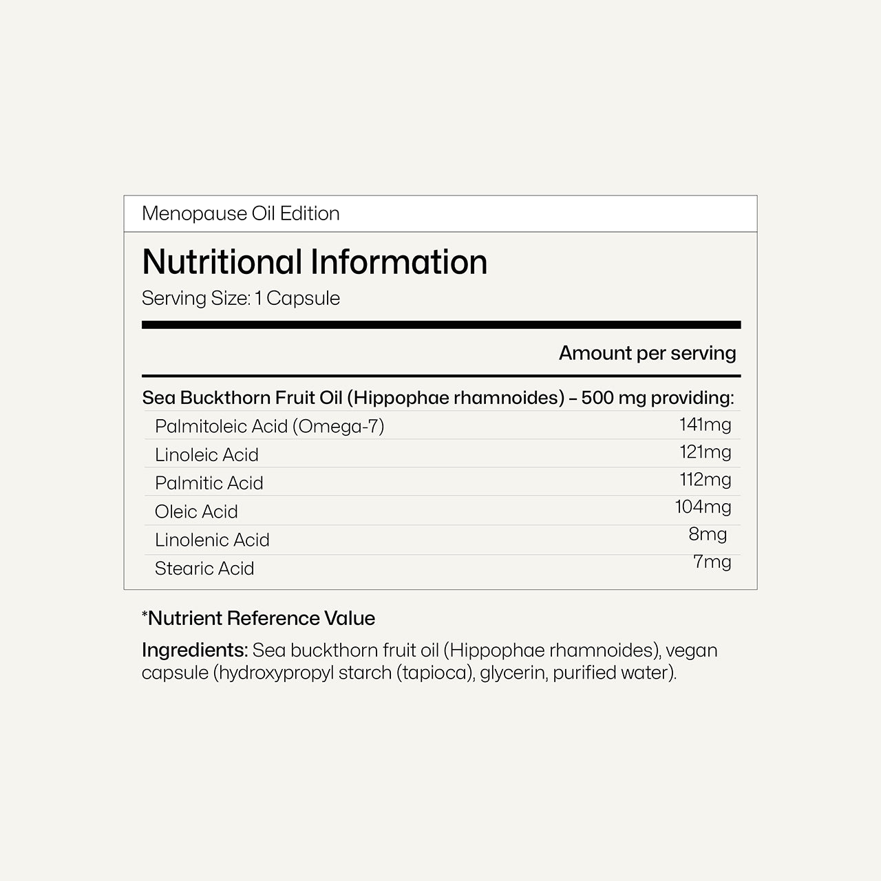 Equi London Menopause Oil Edition