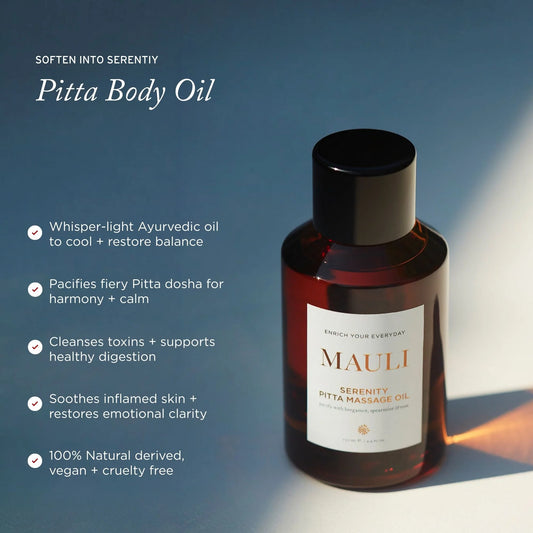Mauli Rituals Serenity Pitta Body Oil