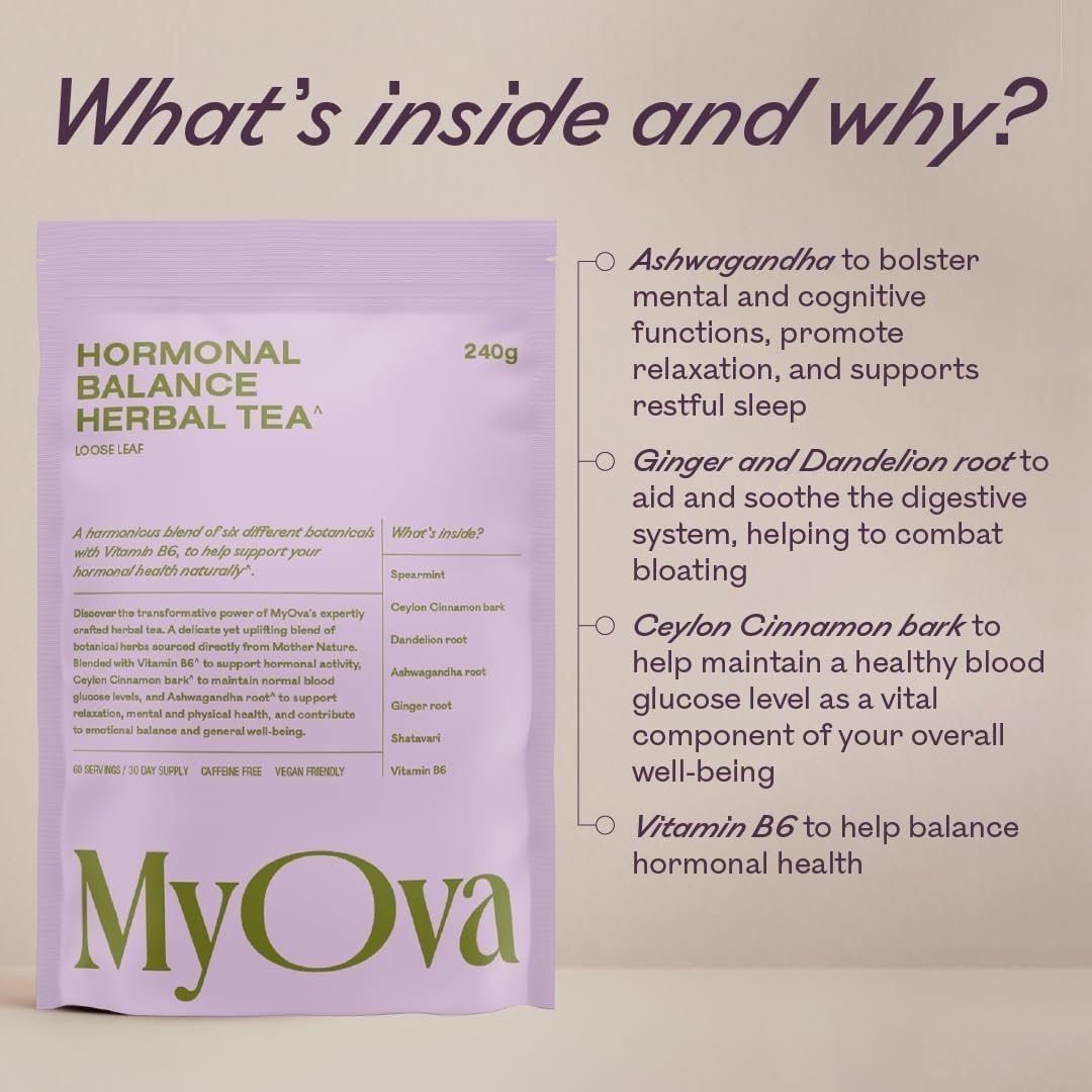 MyOva Hormonal Balance Botanical Tea