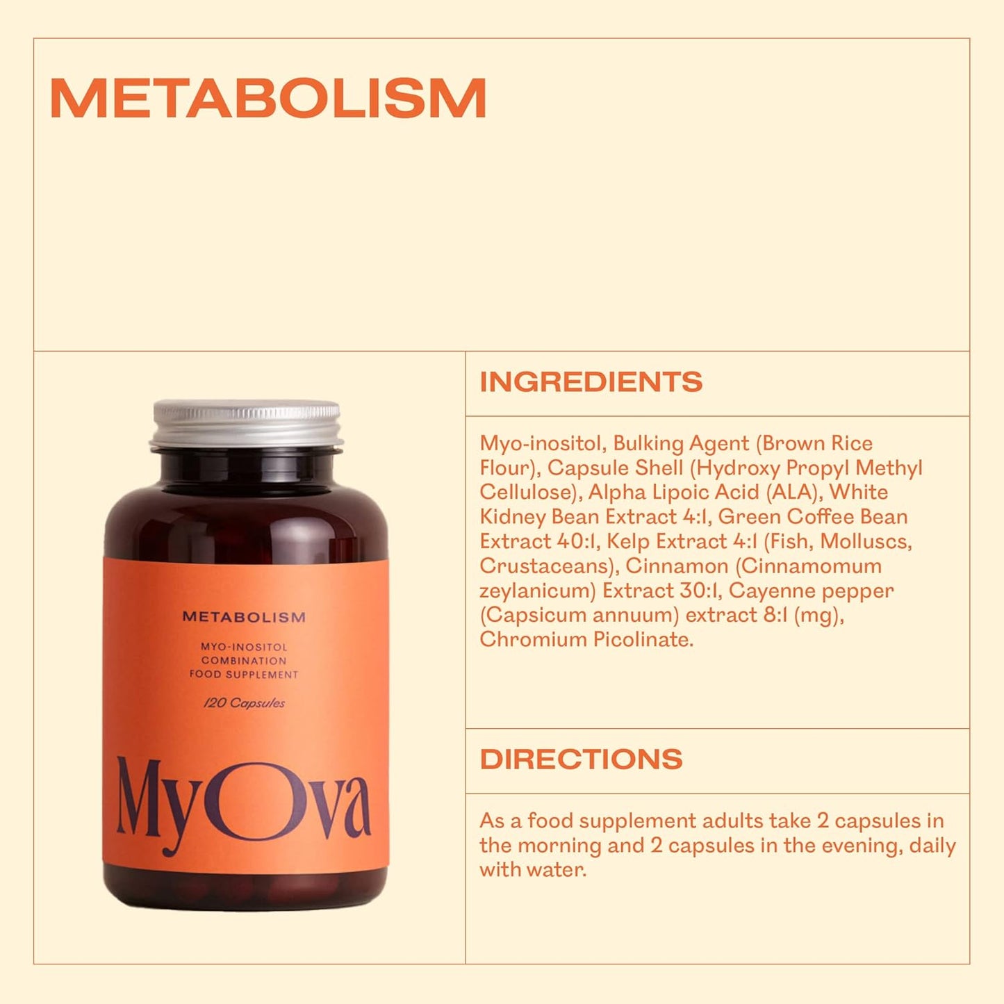 MyOva Metabolism