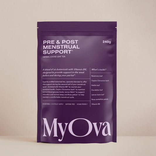 MyOva Pre & Post Menstrual Support Tea