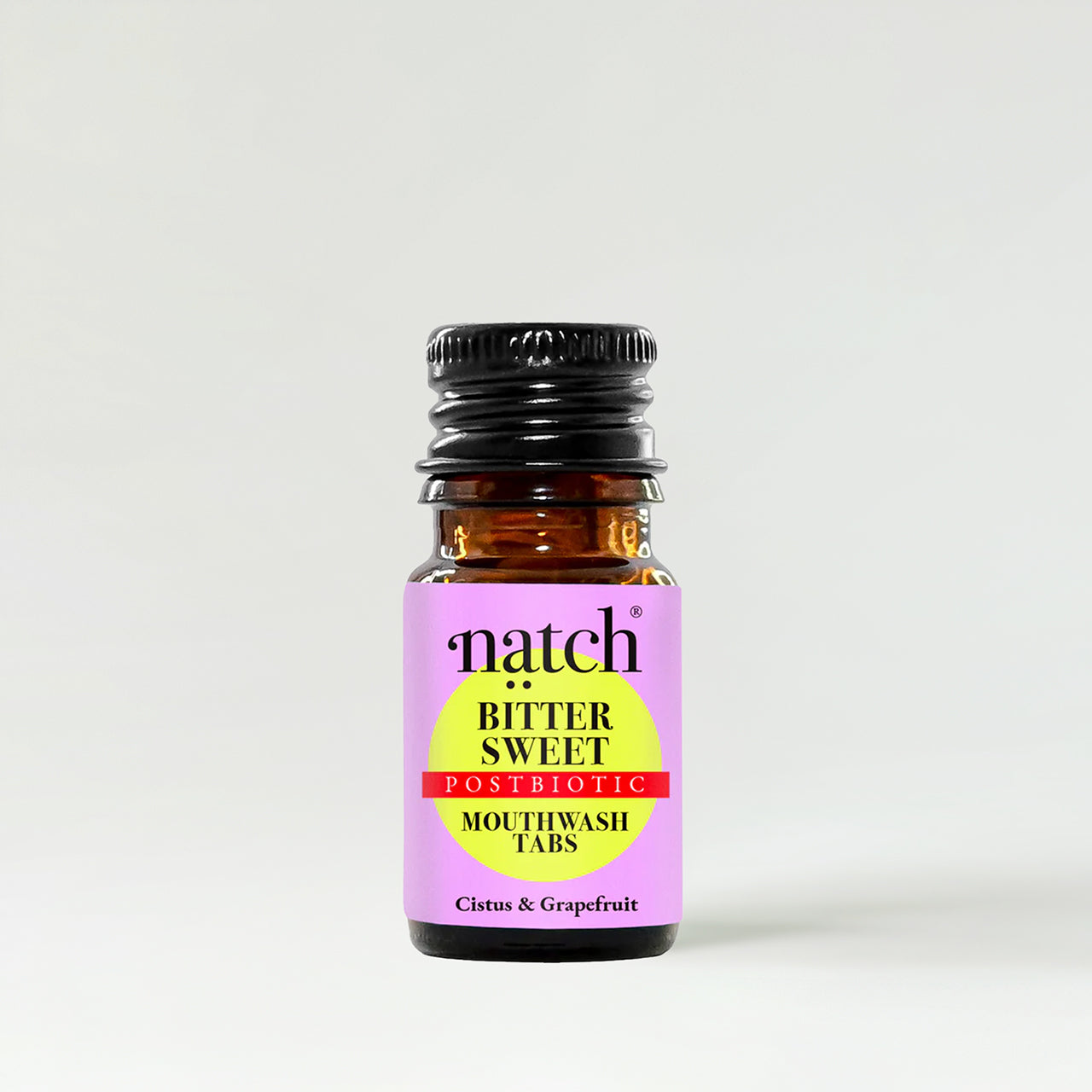 Natch Bitter Sweet Postbiotic Mouthwash Tabs