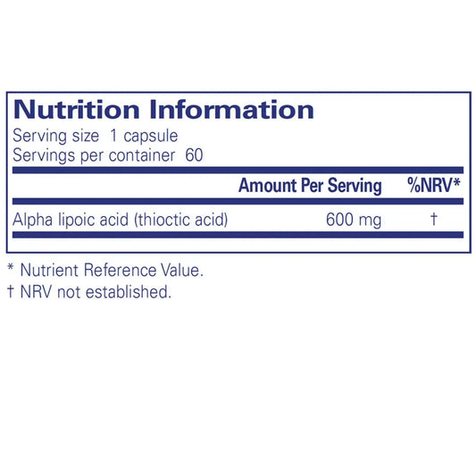 Pure Encapsulations Alpha Lipoic Acid