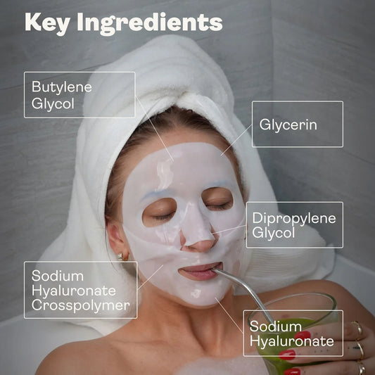 Youth & Earth Hyaluronic Acid - Bio-Collagen Gel Face Mask