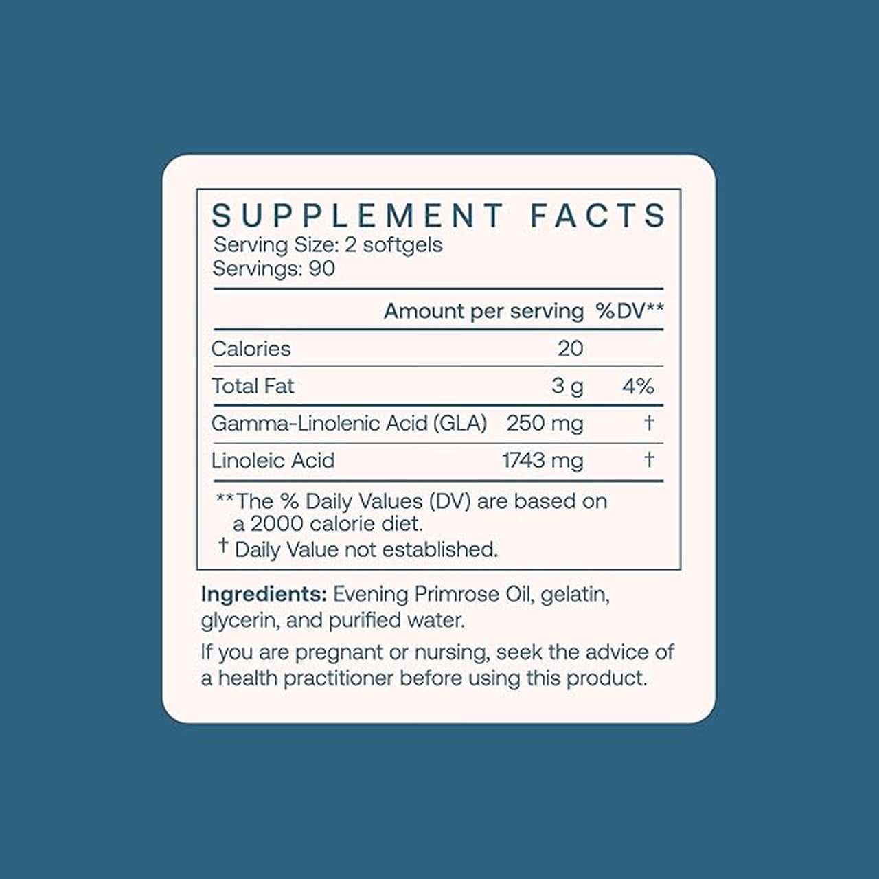 BodyBio BodyBio Evening Primrose Oil