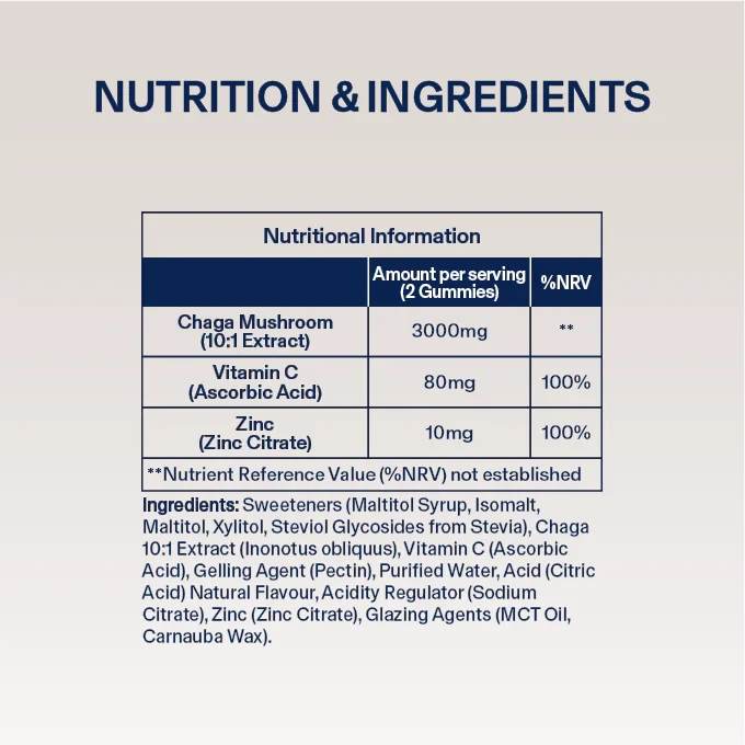 DIRTEA DIRTEA Chaga Immunity Gummies