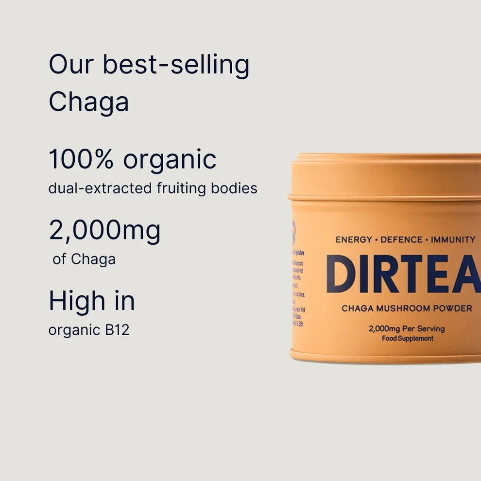 DIRTEA DIRTEA Chaga Mushroom Powder