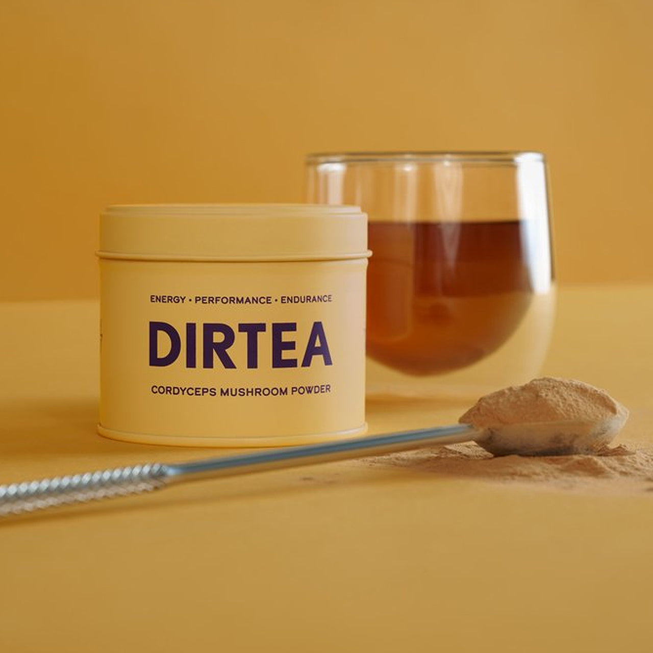 DIRTEA DIRTEA Cordyceps Mushroom Performance Powder with Organic B12