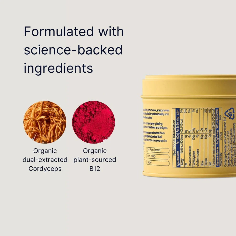 DIRTEA DIRTEA Cordyceps Mushroom Powder