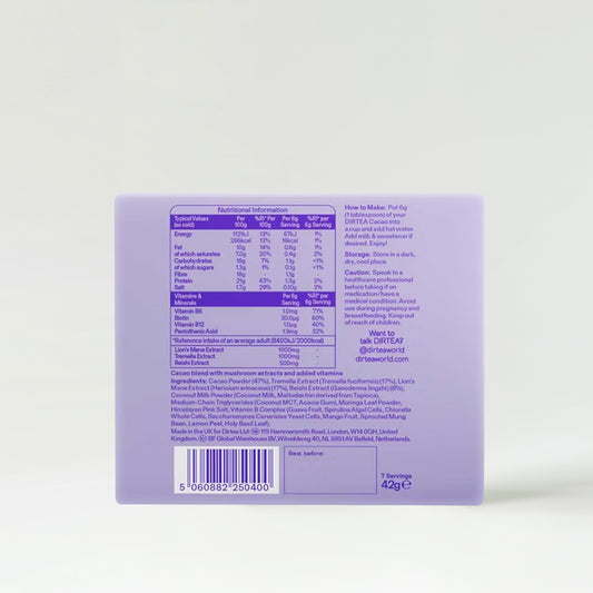 DIRTEA DIRTEA Organic Cacao Sachets