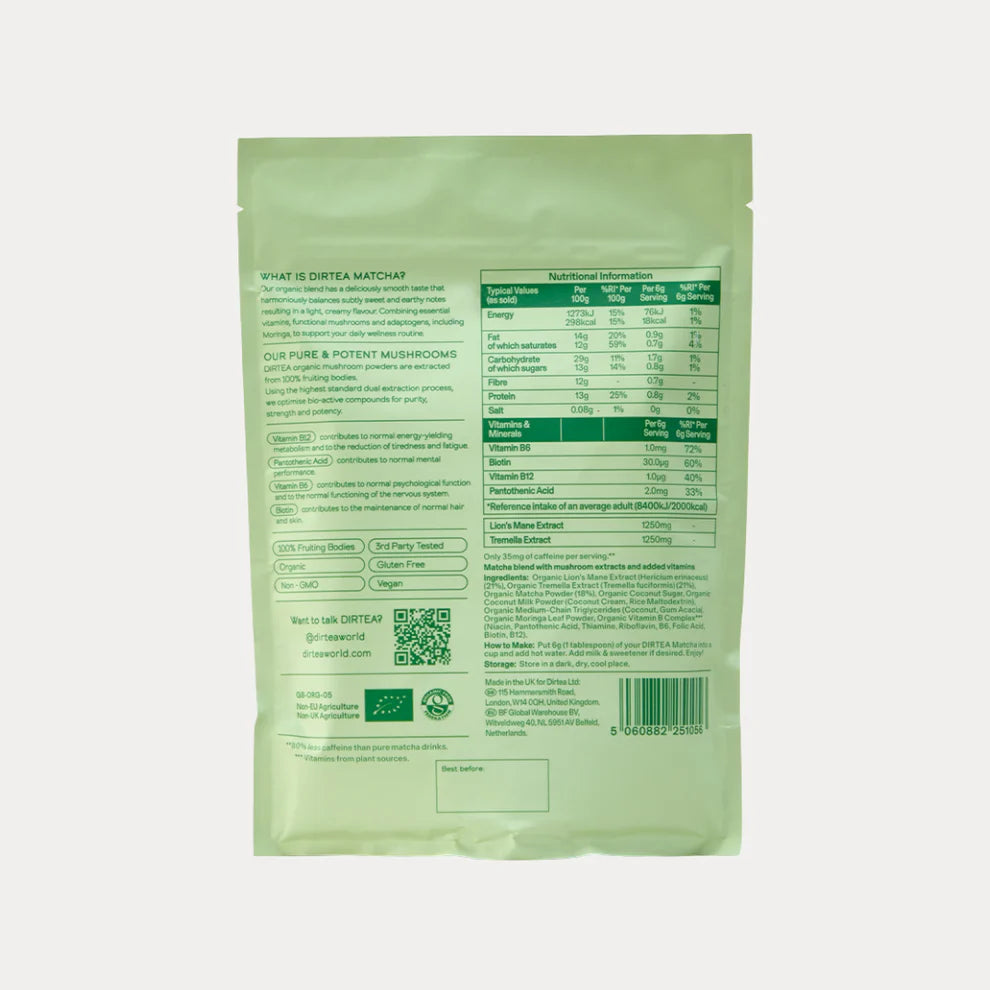 DIRTEA DIRTEA Organic Matcha Super Blend