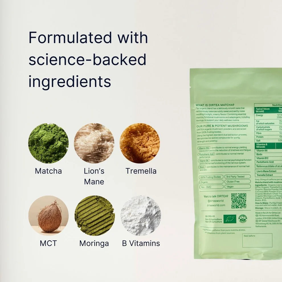 DIRTEA DIRTEA Organic Matcha Super Blend