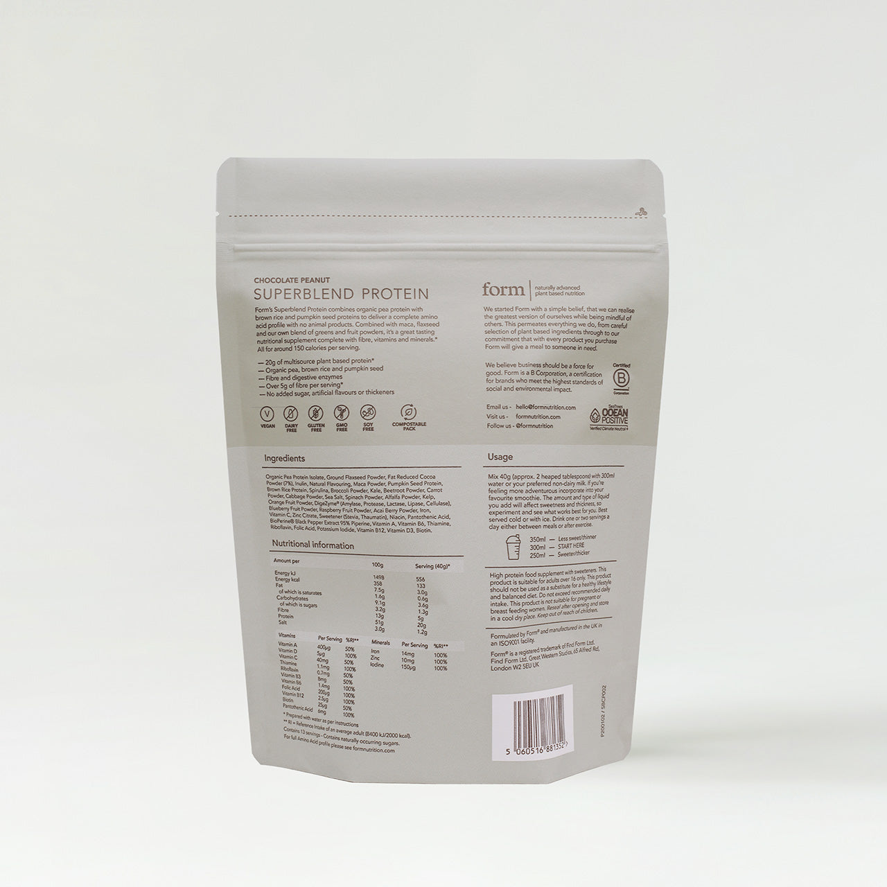 Form Nutrition Form Nutrition Superblend Protein