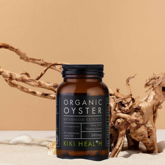 KiKi Health KIKI Health Mushroom Extract Oyster Vegicaps, Organic