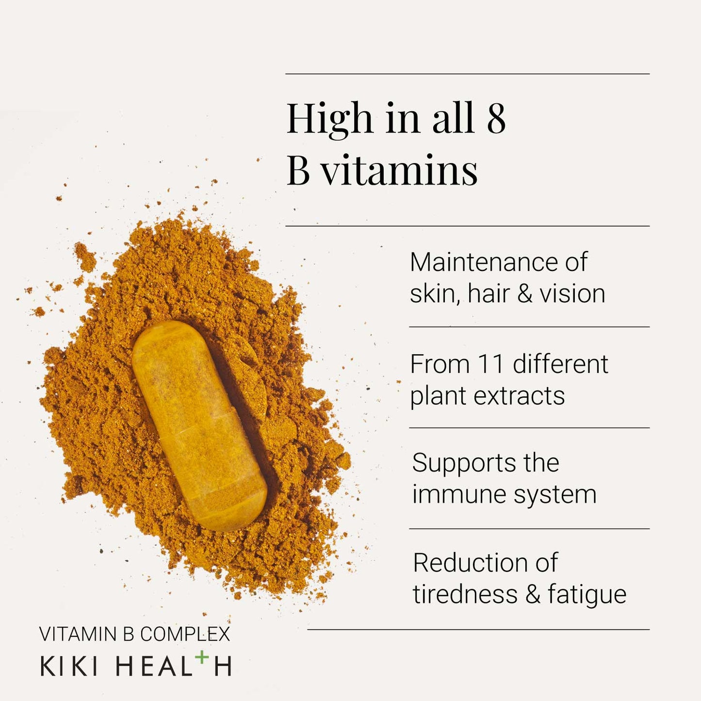 KiKi Health KIKI Health Vitamin B Complex Vegicaps