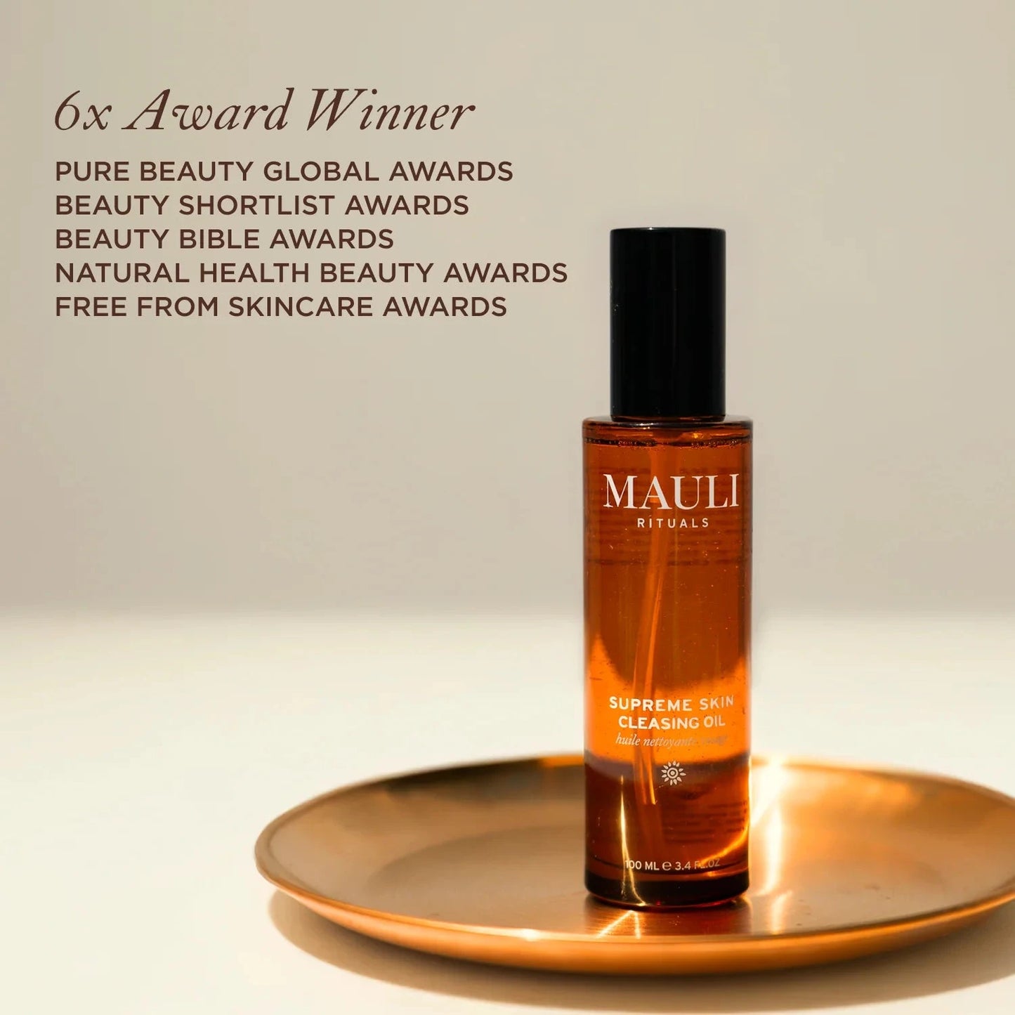 MAULI RITUALS Mauli Supreme Skin Cleansing Oil + Muslin Cloth