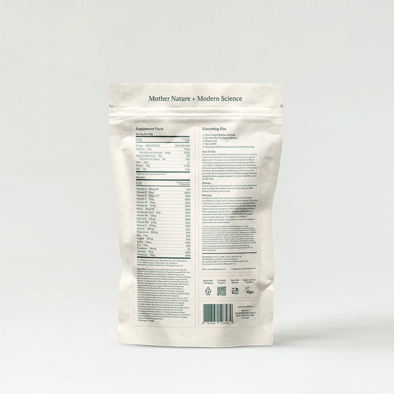 MPowder MPOWDER MENO-BOOST