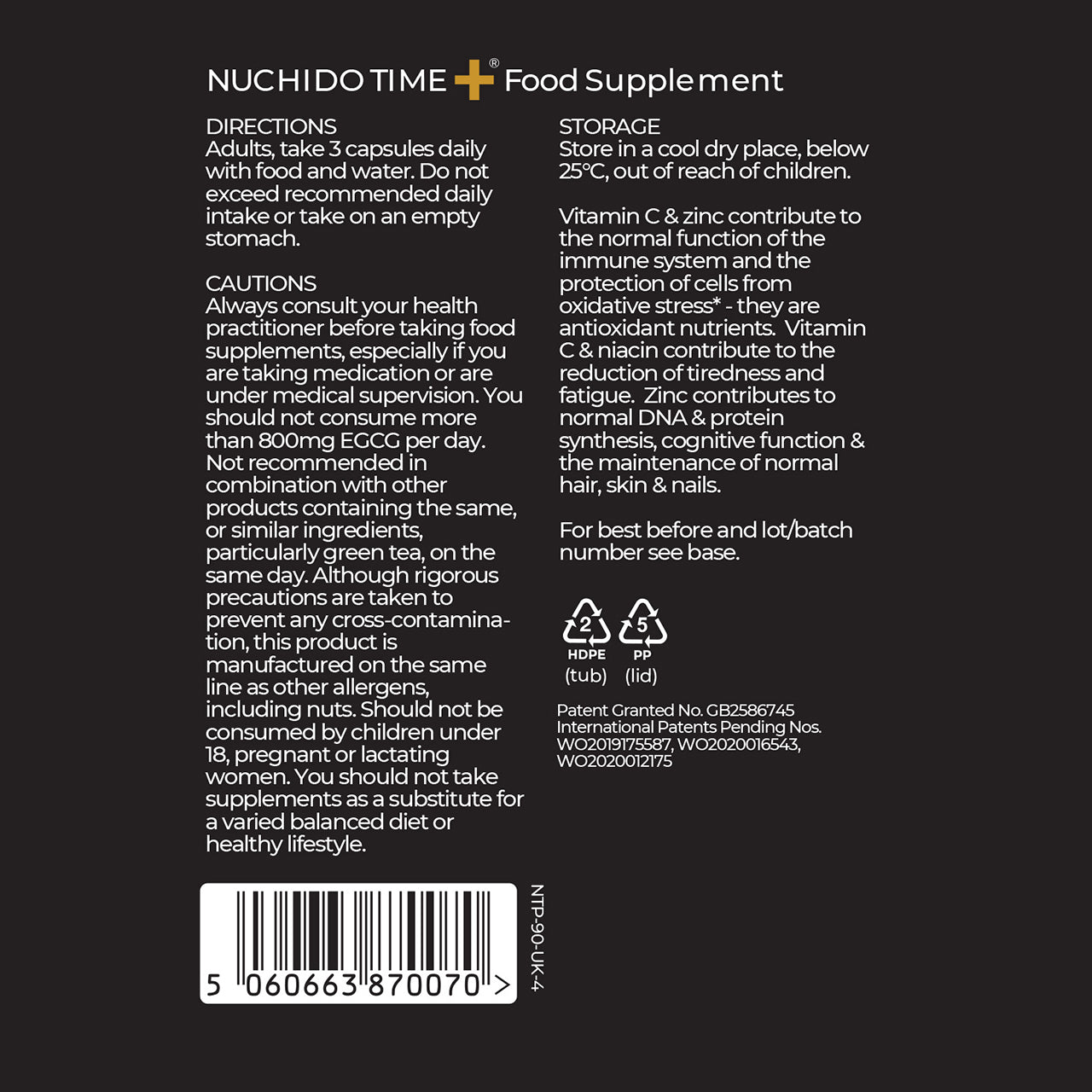 Nuchido Nuchido TIME+™