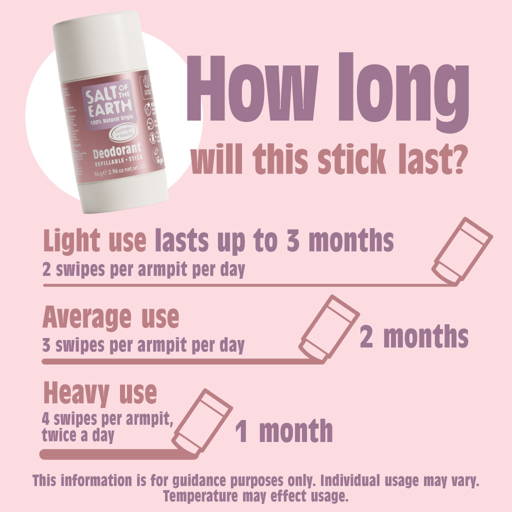 Salt of the Earth Salt of the Earth Lavender & Vanilla Natural Deodorant Stick