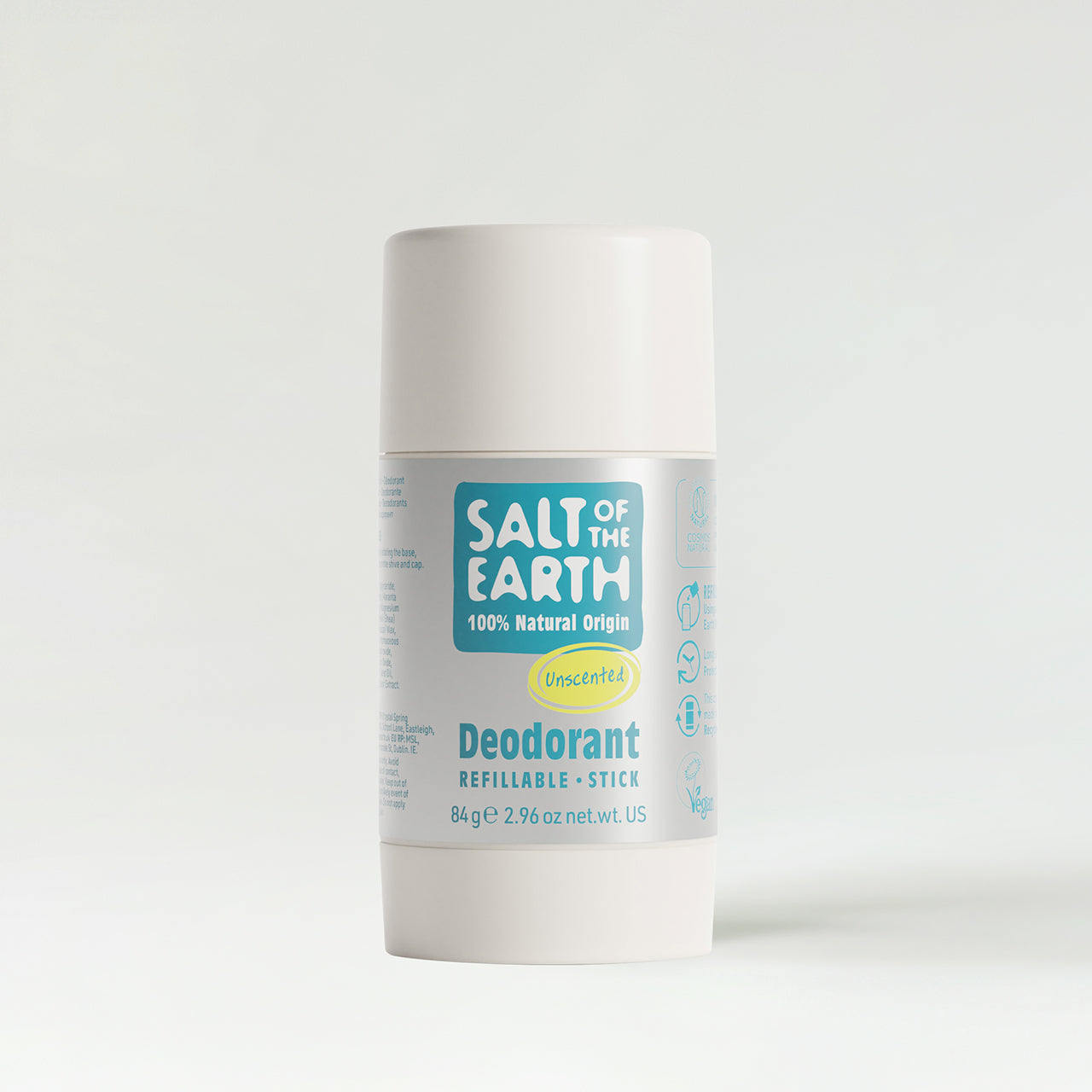 Salt of the Earth Salt of the Earth Unscented Natural Deodorant Stick