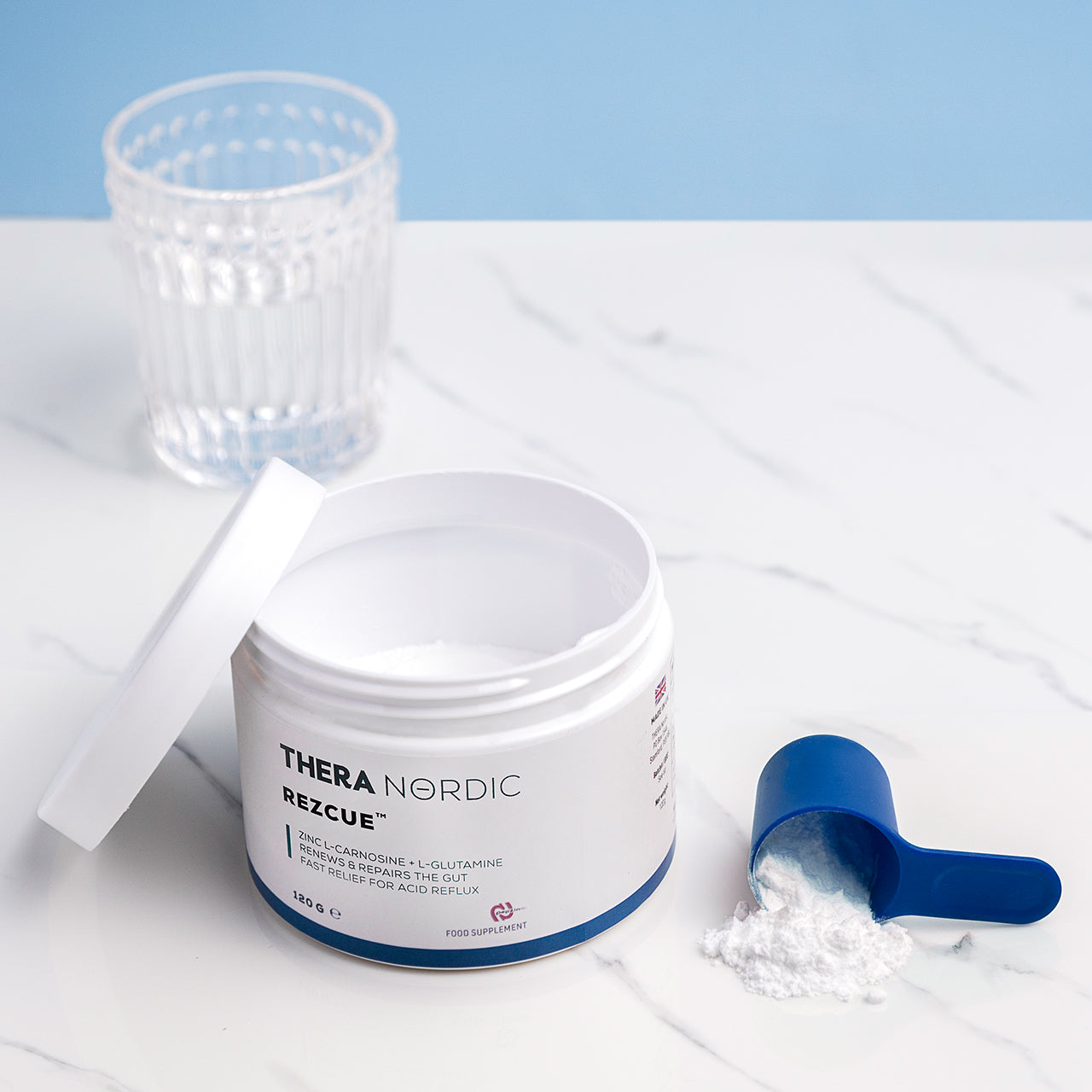 THERA Nordic THERA Nordic REZCUE Zinc Carnosine + Glutamine