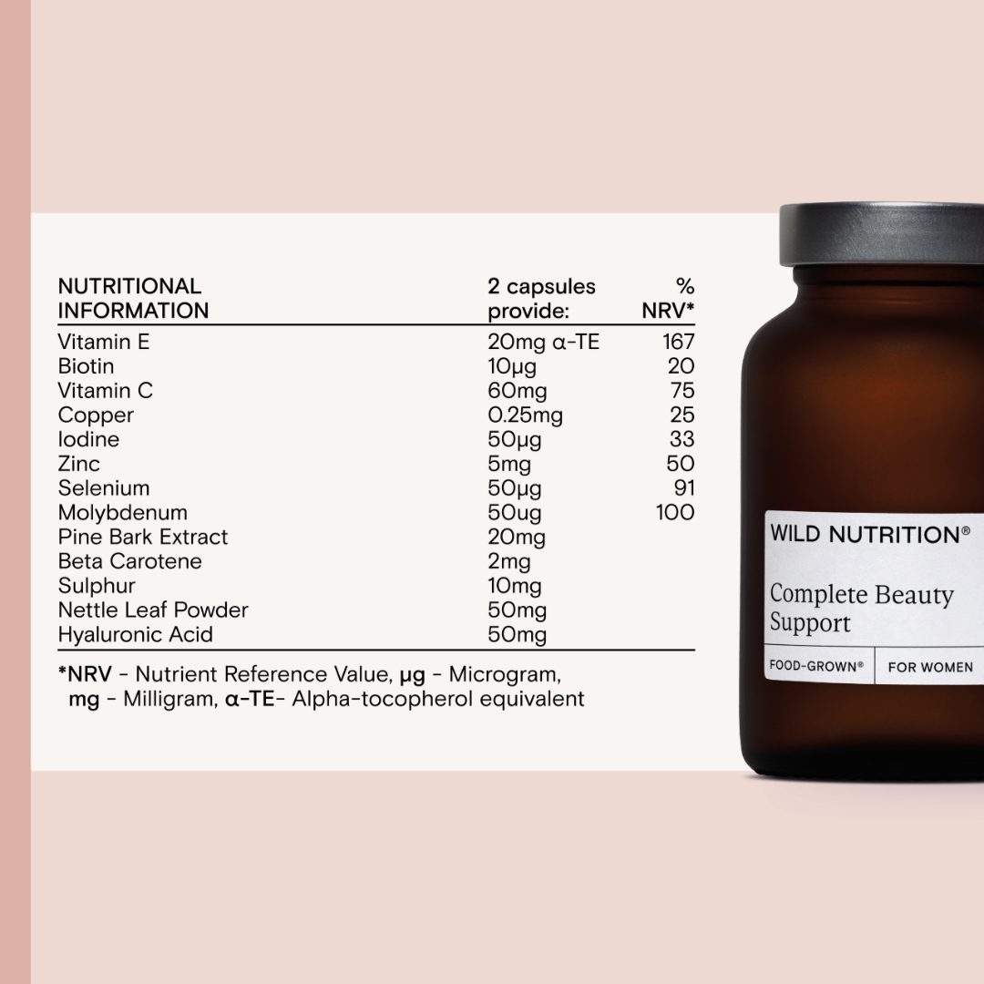 Wild Nutrition Wild Nutrition Food-Grown® Complete Beauty Support