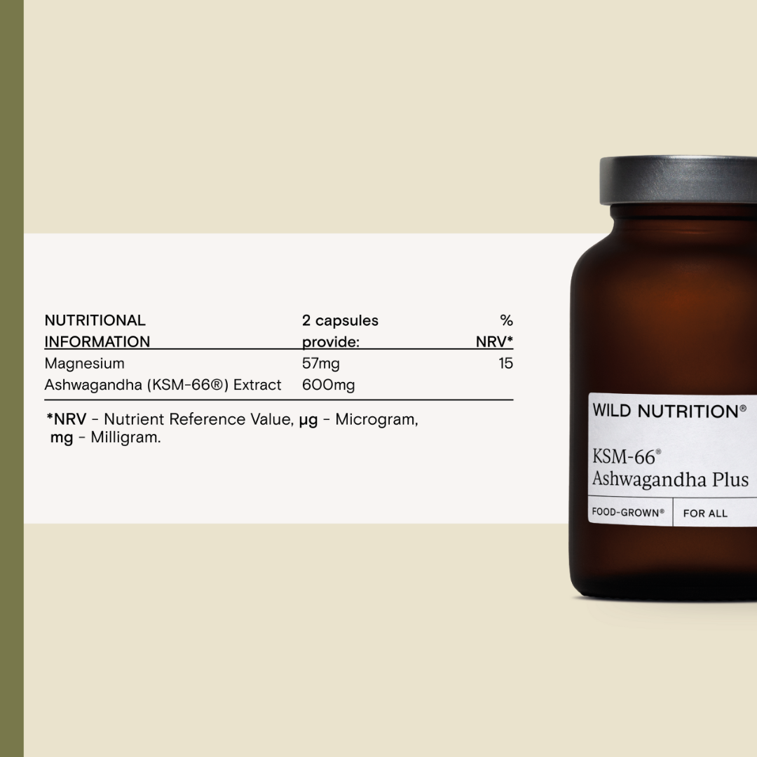 Wild Nutrition Wild Nutrition KSM-66 Ashwagandha Plus