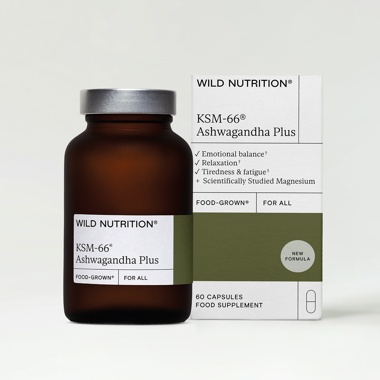 Wild Nutrition Wild Nutrition KSM-66 Ashwagandha Plus