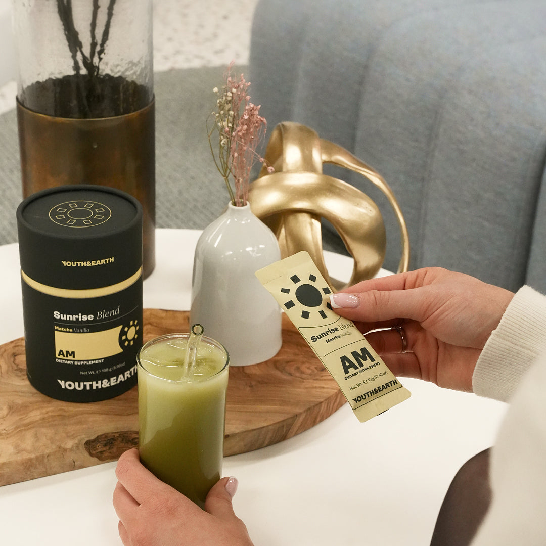 Youth & Earth Youth & Earth AM Sunrise Blend Vanilla Matcha