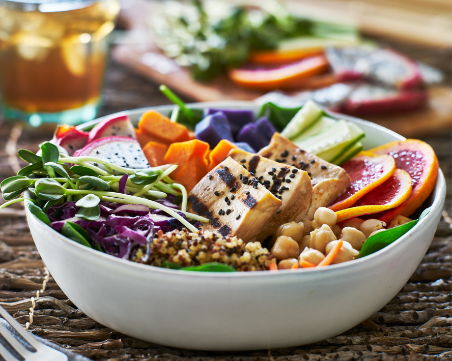 Eat the rainbow.  Buddha Bowl