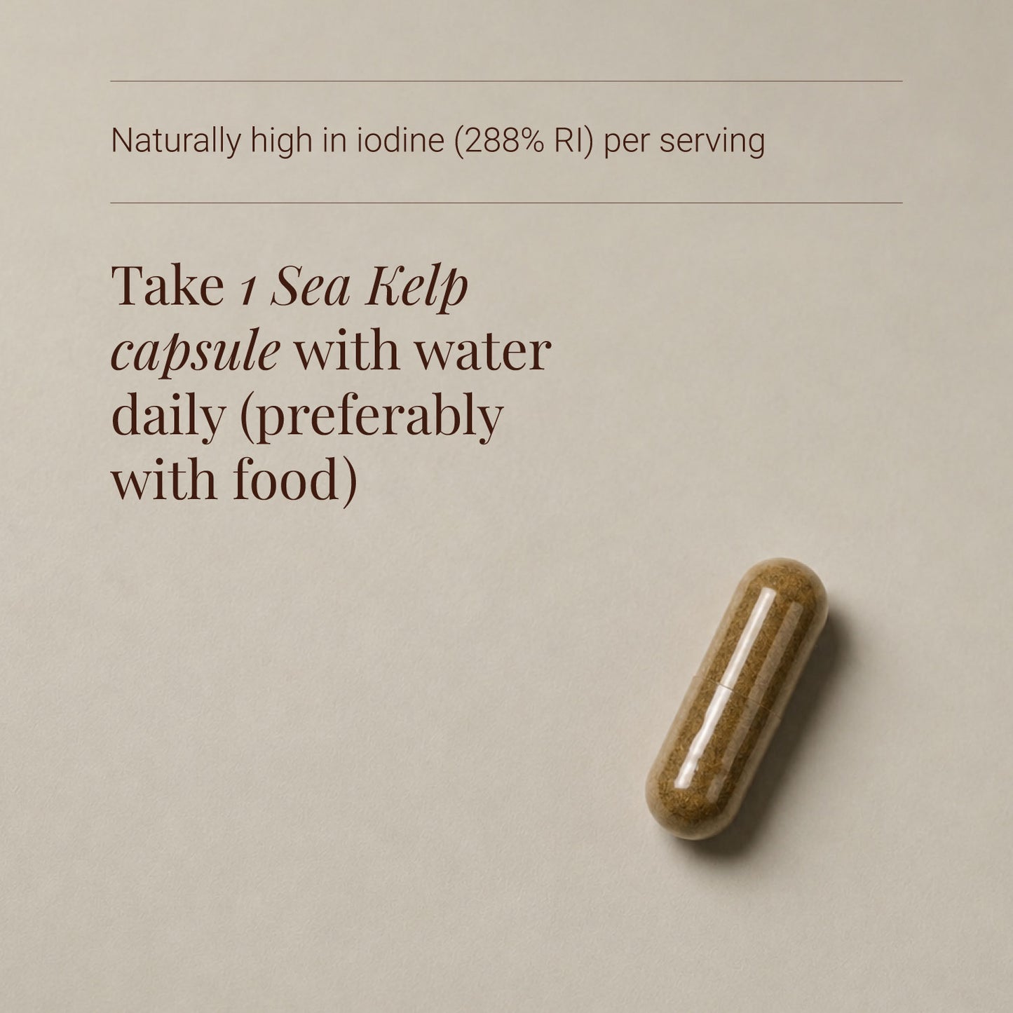 KIKI Health Organic Sea Kelp Vegicaps