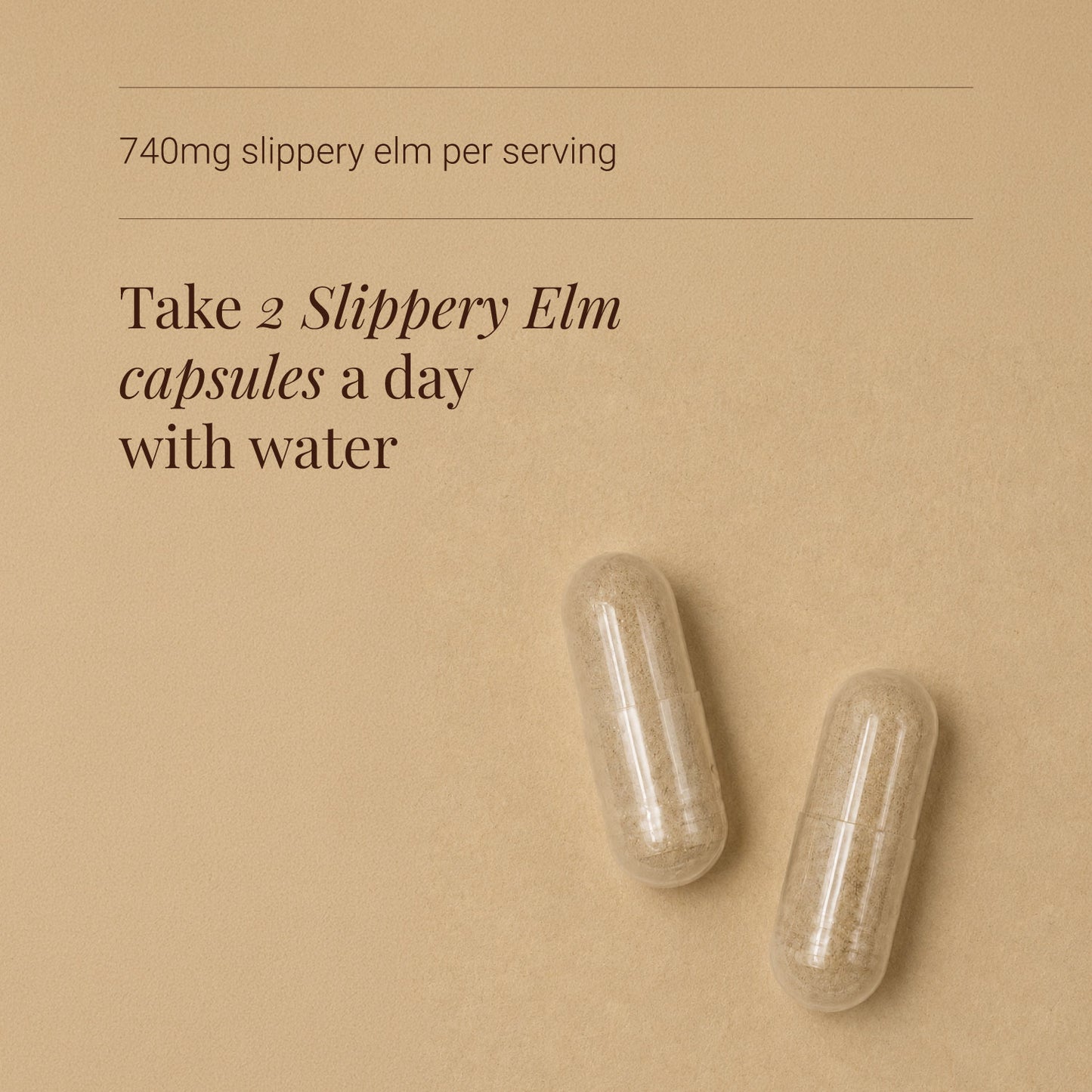 KIKI Health Organic Slippery Elm Vegicaps