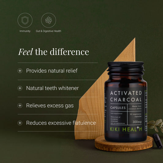 KIKI Health Activated Charcoal Capsules