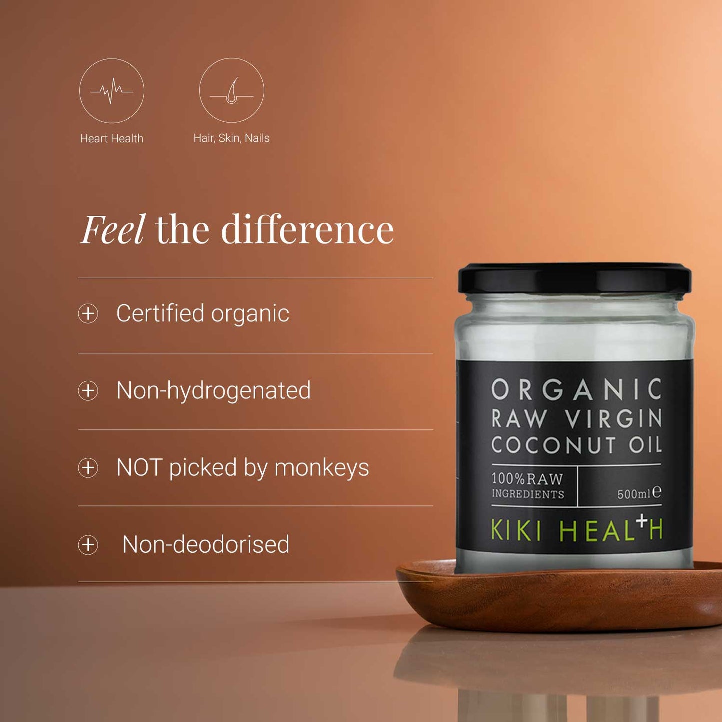 KIKI Health Organic Coconut Oil