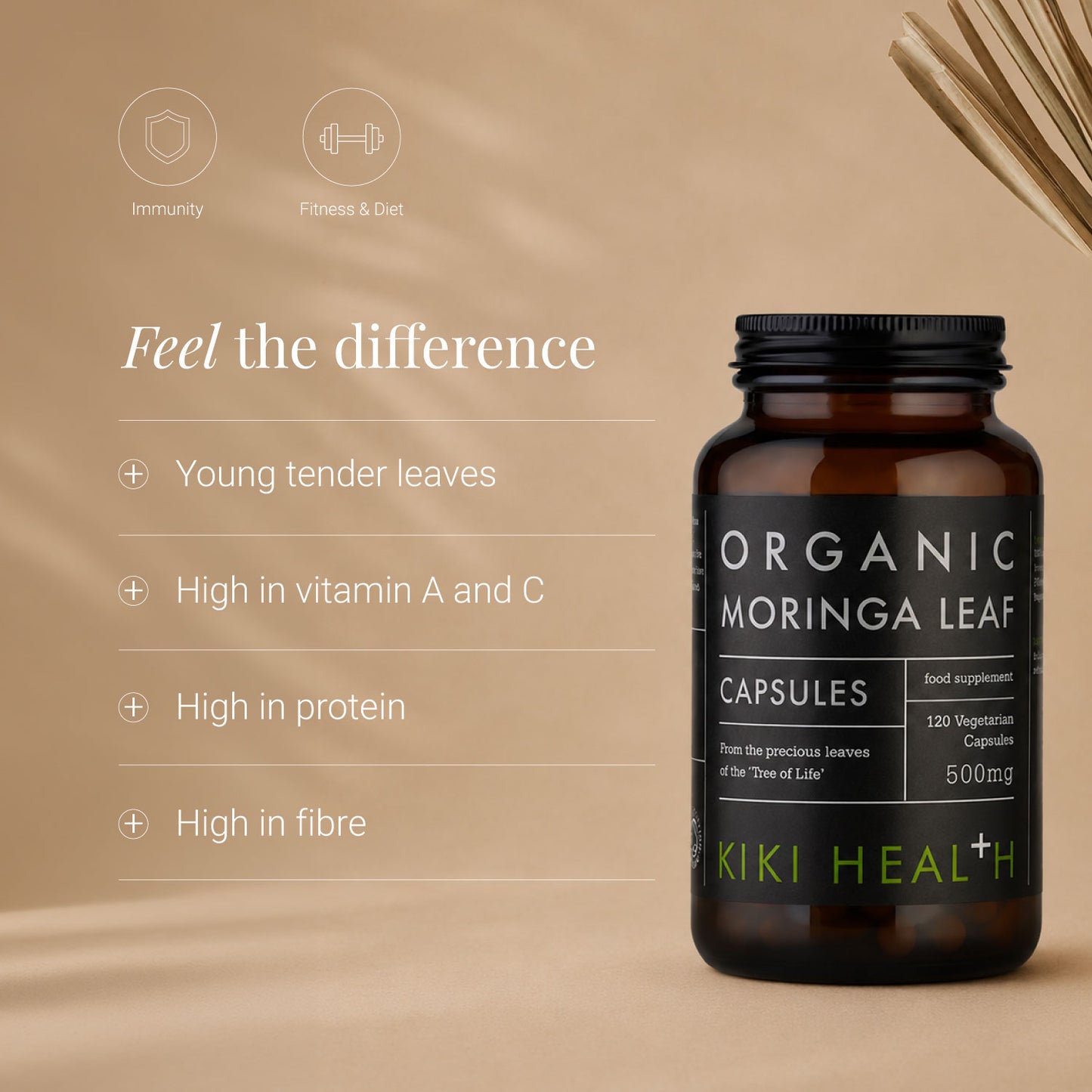 KIKI Health Organic Moringa Leaf