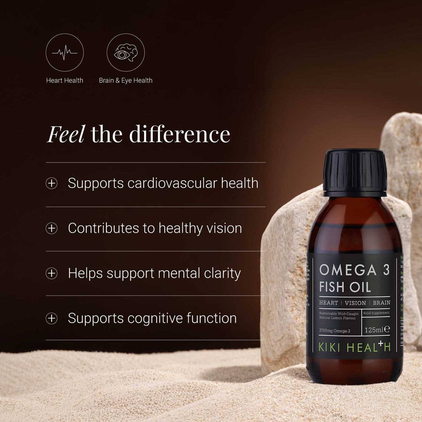 KIKI Health Omega 3 Fish Oil