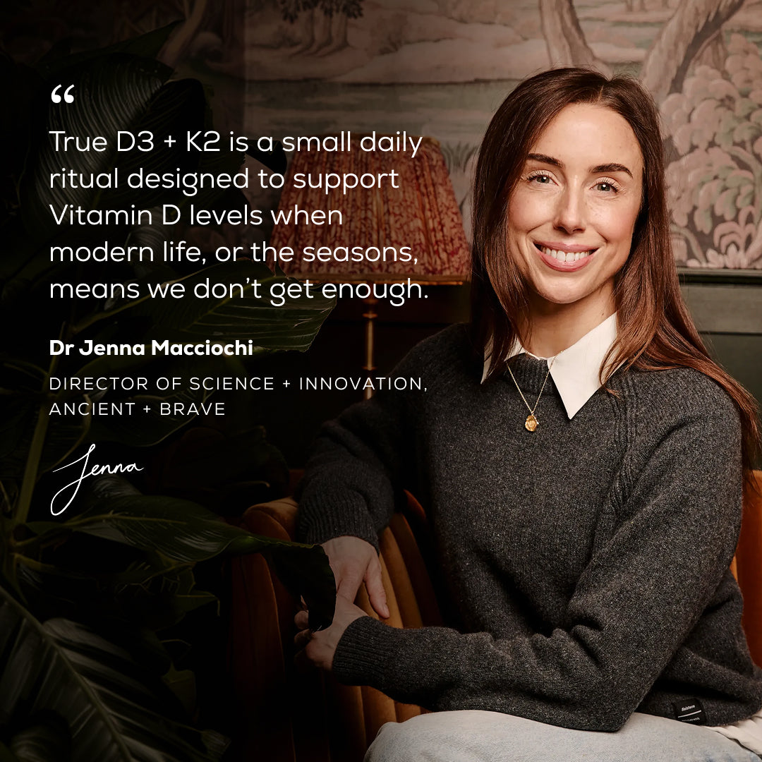 Ancient + Brave True Vitamin D3+K2