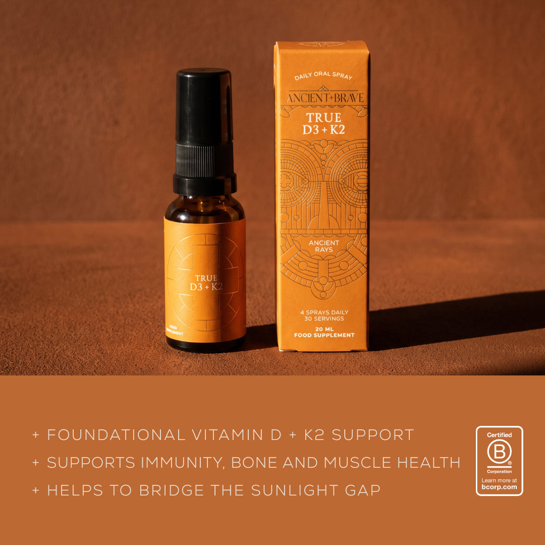 Ancient + Brave True Vitamin D3+K2