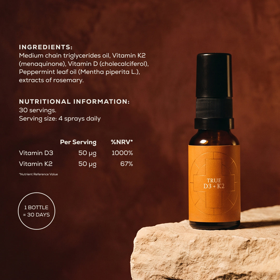 Ancient + Brave True Vitamin D3+K2