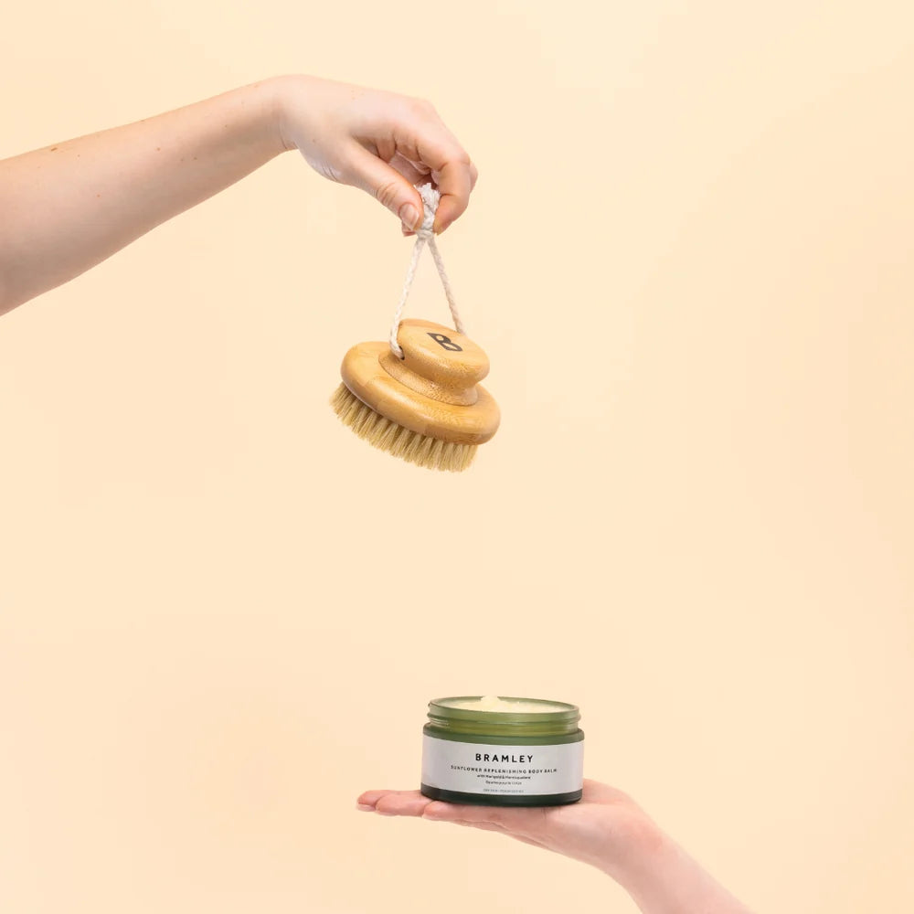 Bramley Round Bamboo Body Brush