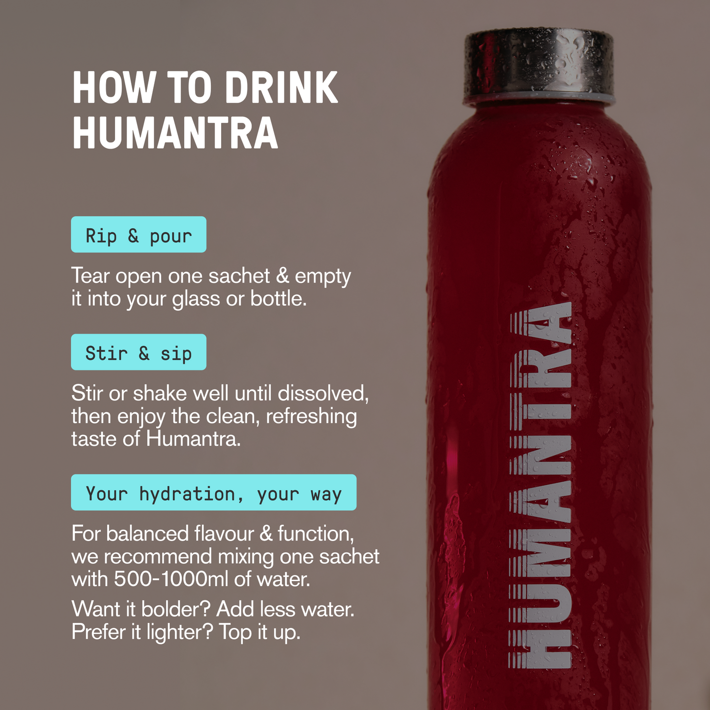 Humantra Discovery Electrolyte Pack - Black Cherry + Lychee