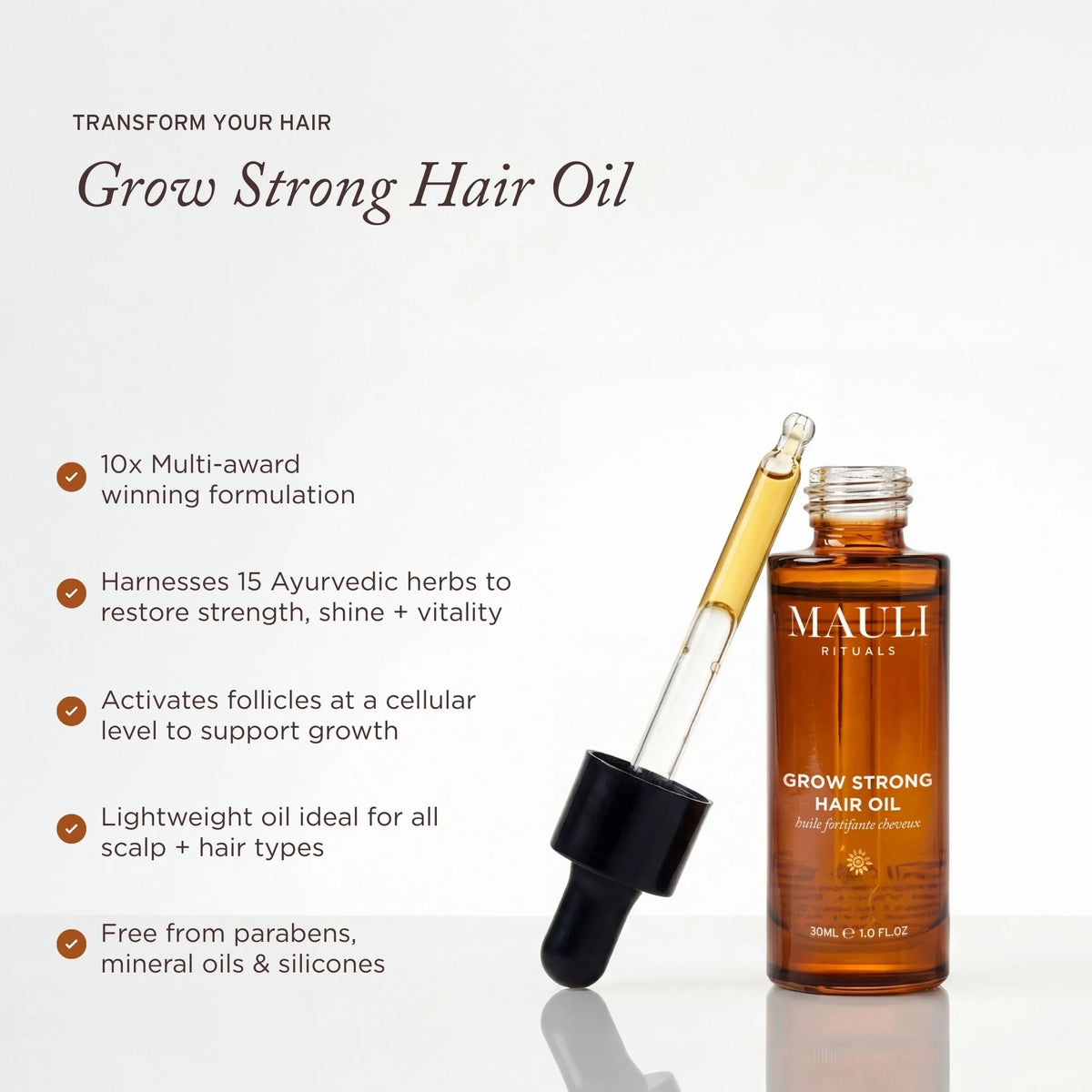 Mauli Rituals Grow Strong Hair Oil